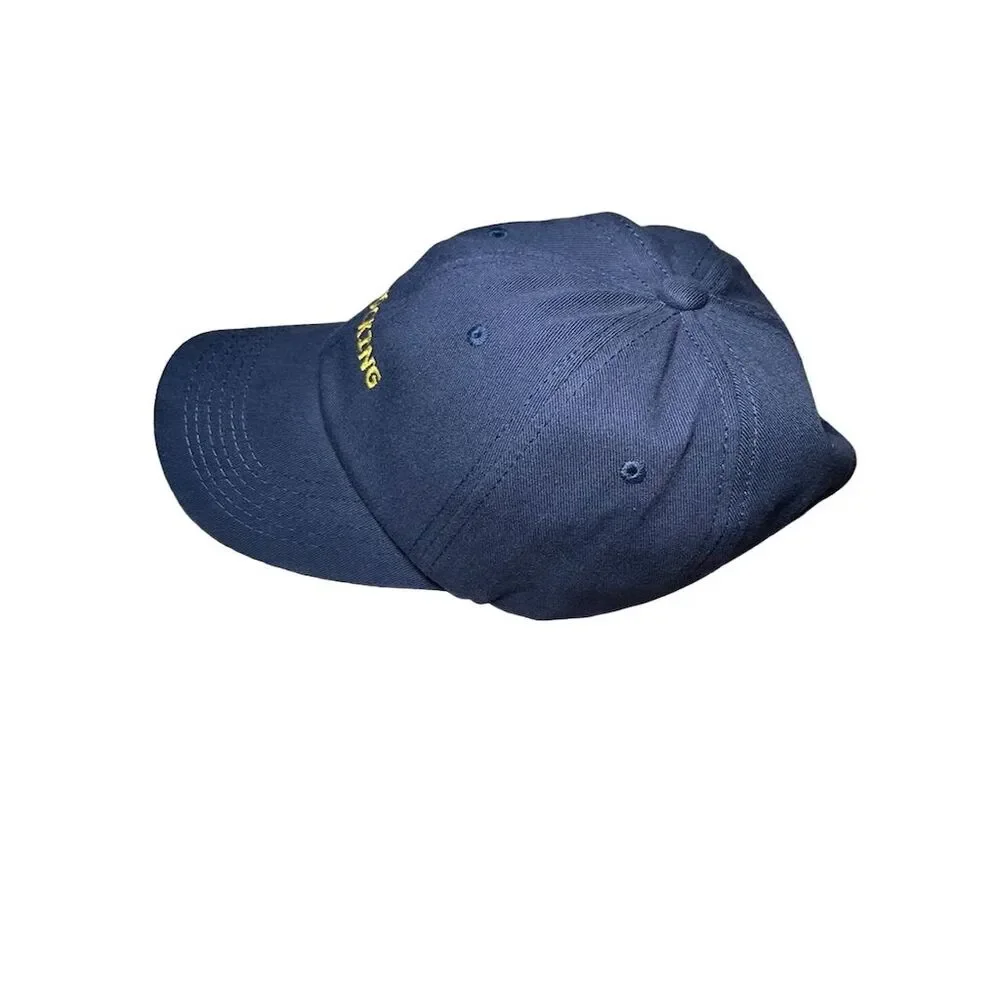 Unisex Navy Blue Baseball Cap with 